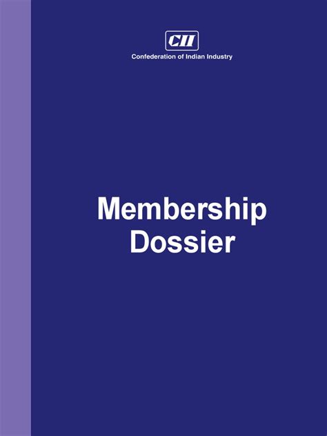 page membership dossier plus